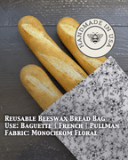 Baguette | Beeswaxed Bag - Che Cose Belle