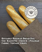 Baguette | Beeswaxed Bag - Che Cose Belle