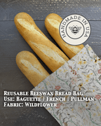 Baguette | Beeswaxed Bag - Che Cose Belle