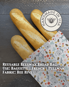 Baguette | Beeswaxed Bag - Che Cose Belle