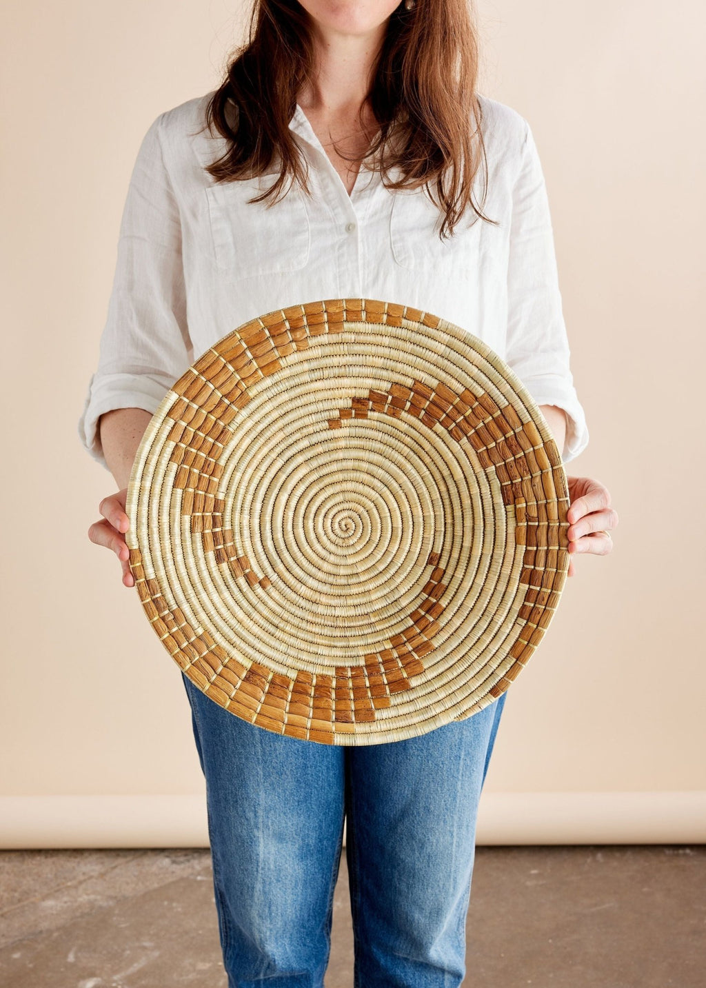 Bahari Banana Bark Wall Basket - Che Cose Belle