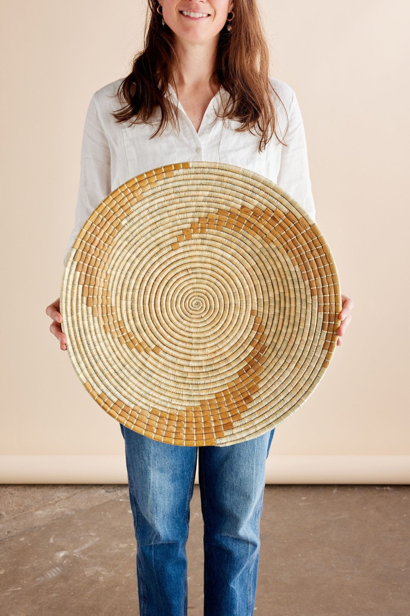 Bahari Banana Bark Wall Basket - Che Cose Belle