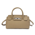 Baidi Leather Women's Bag 2025 New Platinum Bag, Premium Kelly Bag, Top Layer Cowhide Handbag, Shoulder And Crossbody Bag - Che Cose Belle