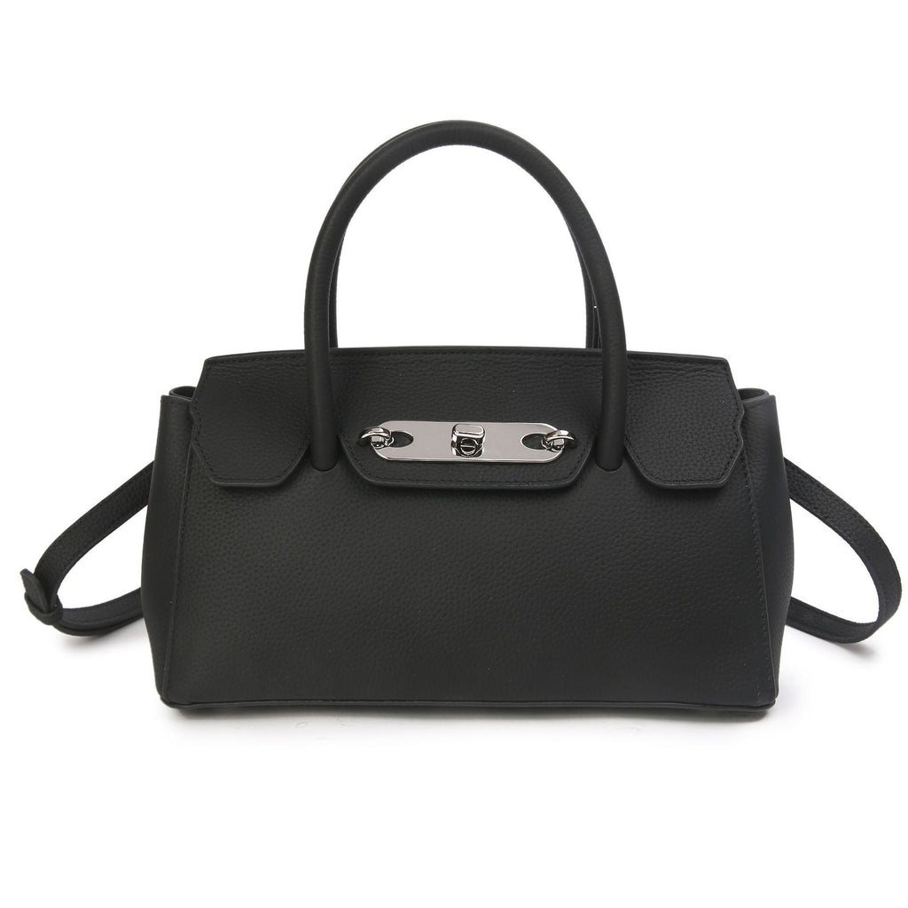 Baidi Leather Women's Bag 2025 New Platinum Bag, Premium Kelly Bag, Top Layer Cowhide Handbag, Shoulder And Crossbody Bag - Che Cose Belle
