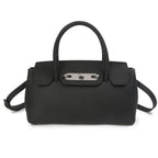 Baidi Leather Women's Bag 2025 New Platinum Bag, Premium Kelly Bag, Top Layer Cowhide Handbag, Shoulder And Crossbody Bag - Che Cose Belle
