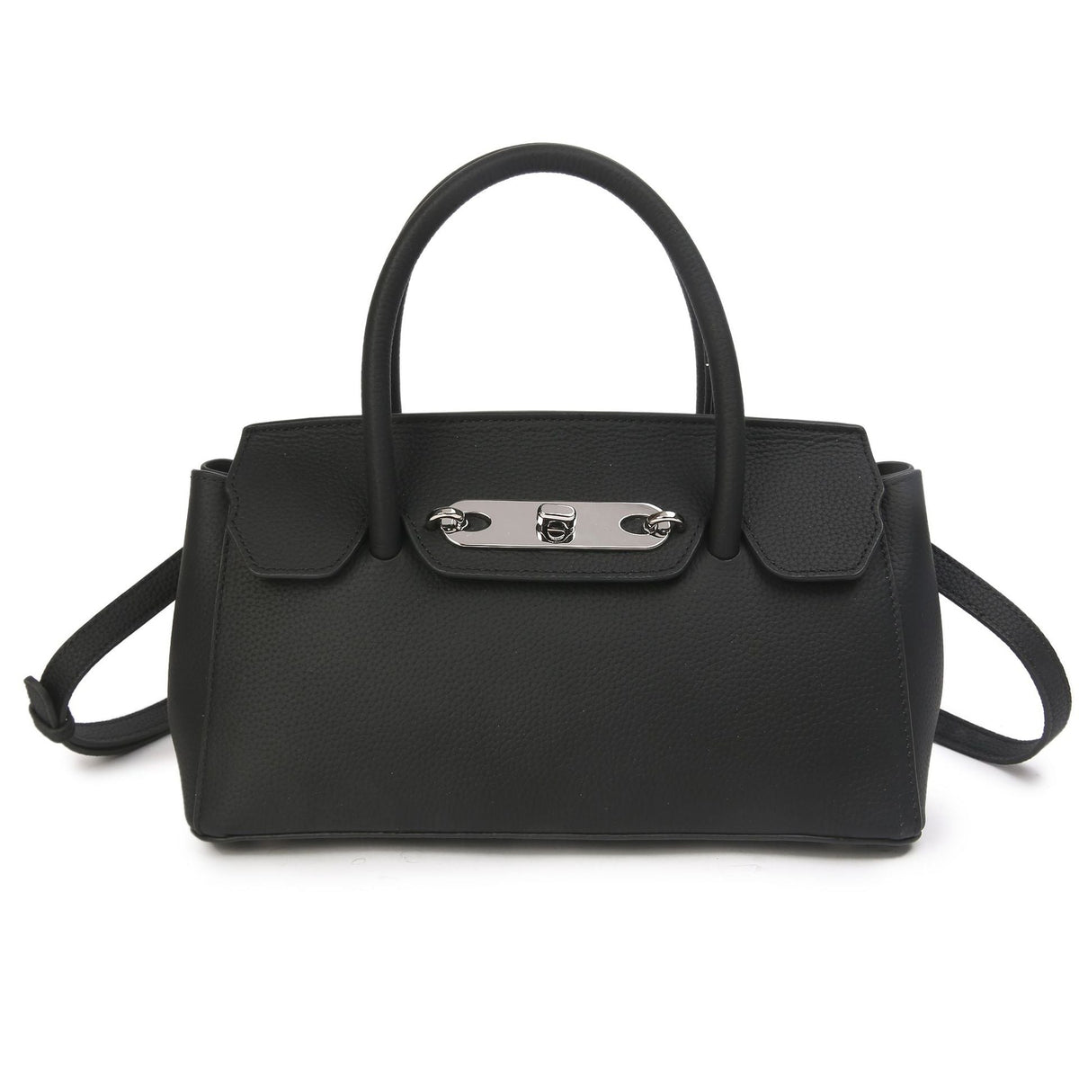 Baidi Leather Women's Bag 2025 New Platinum Bag, Premium Kelly Bag, Top Layer Cowhide Handbag, Shoulder And Crossbody Bag - Che Cose Belle