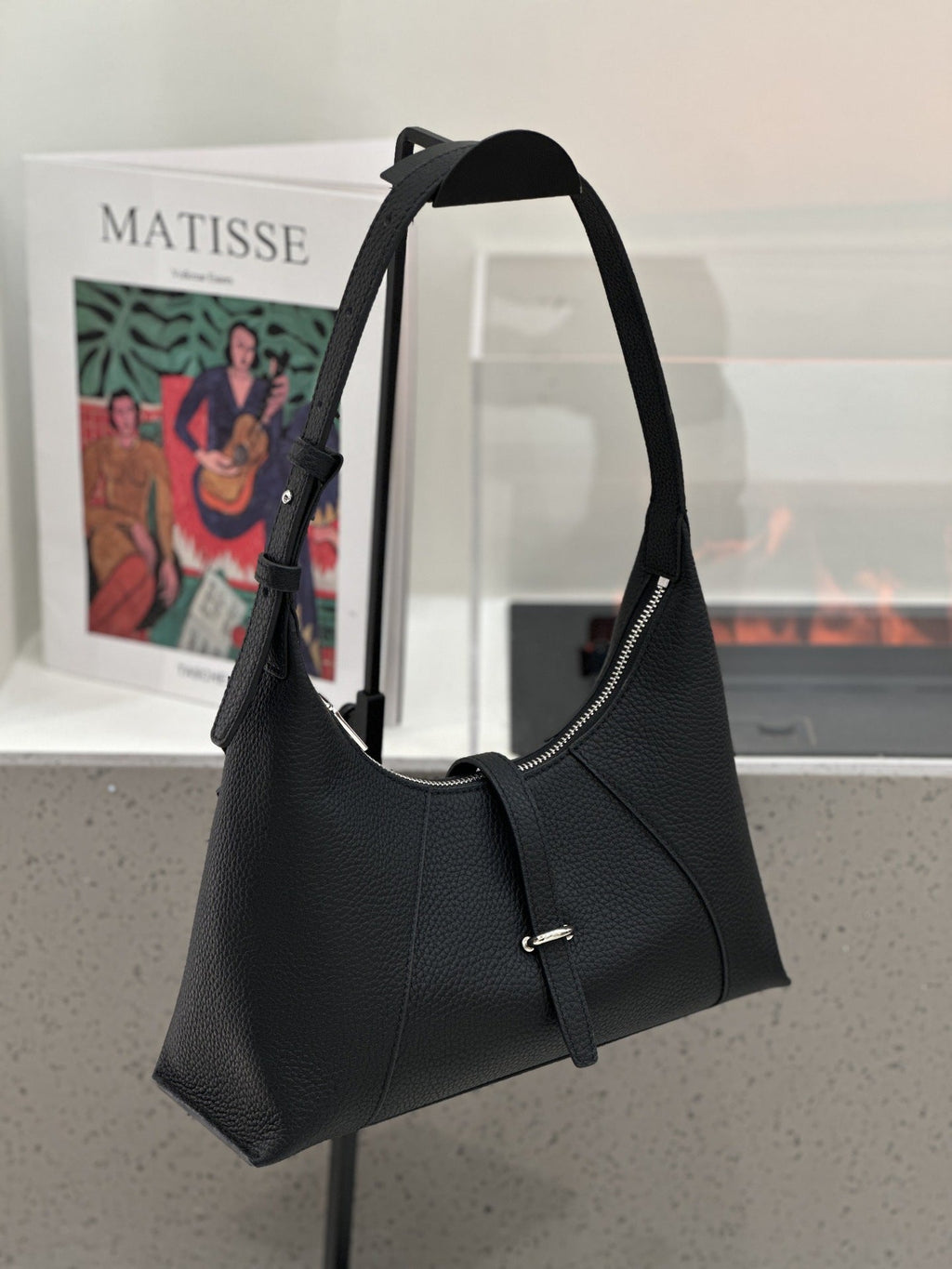 Baidie Leather Women's Bag 2025 New First-Layer Cowhide Dumpling Bag French-Style Shoulder Bag Crescent Handbag Pillow Bag - Che Cose Belle