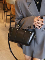Baidie Leather Women's Bags Cross-Border Customizable New Handbag First Layer Cowhide Large Capacity Shoulder Messenger Tote Bag - Che Cose Belle