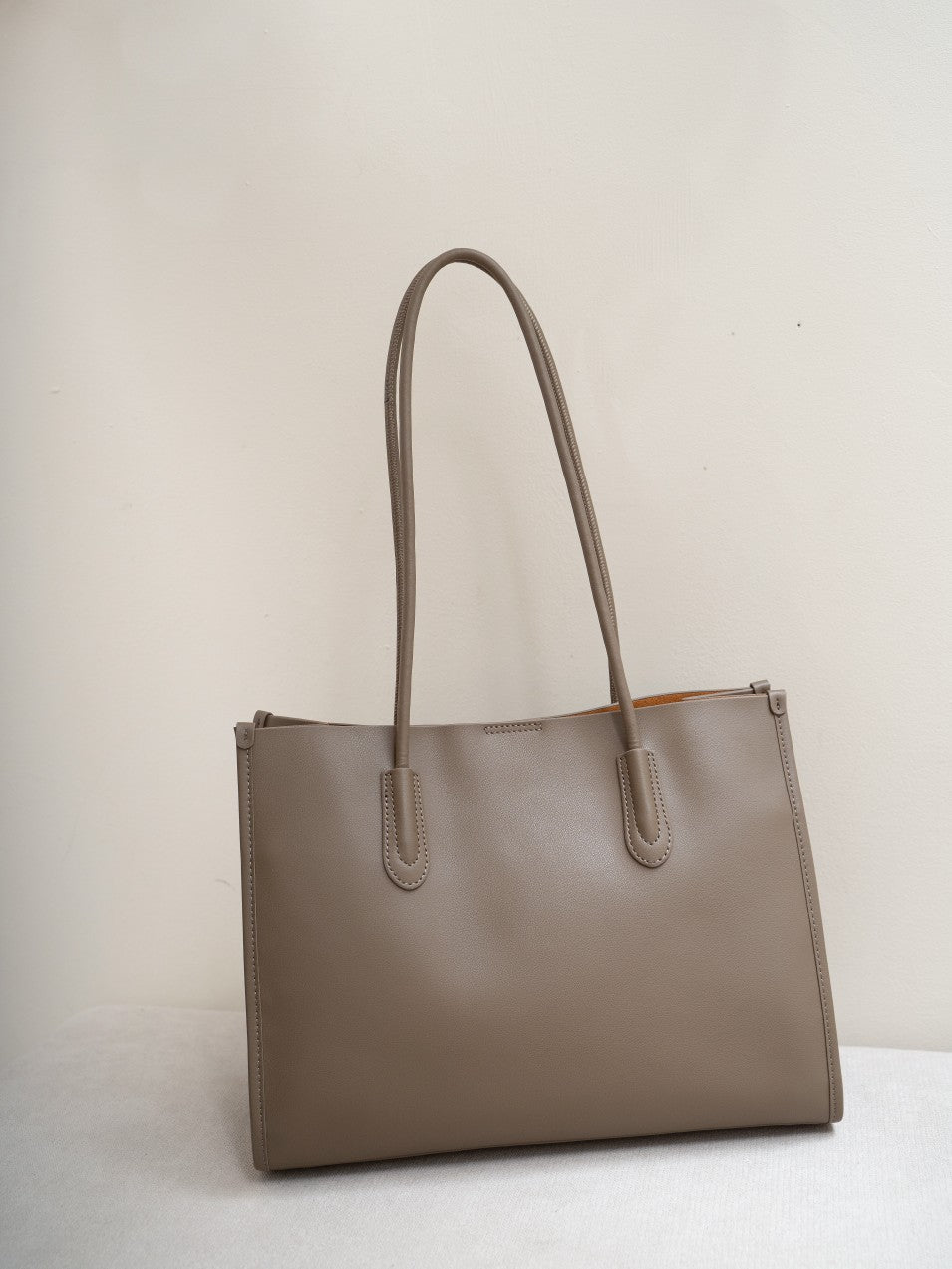 Baidii Leather Women's Bag 2025 New Commuter Tote High-End Large Capacity Cowhide Shoulder Handbag - Che Cose Belle