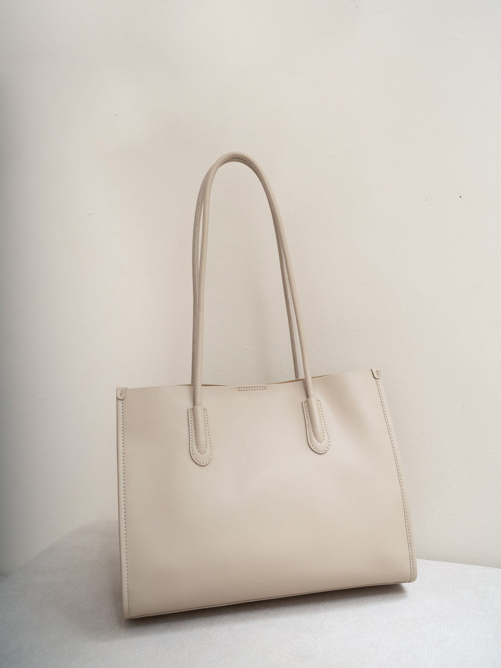 Baidii Leather Women's Bag 2025 New Commuter Tote High-End Large Capacity Cowhide Shoulder Handbag - Che Cose Belle