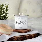 16oz Reusable Metal Candle Mug Scented Soy Candle Gift