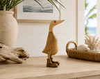 Bali Hand-Carved Bamboo Duck Sculpture - Che Cose Belle