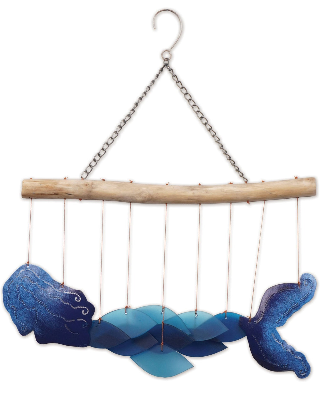 Bali Mermaid Glass Chime - Che Cose Belle