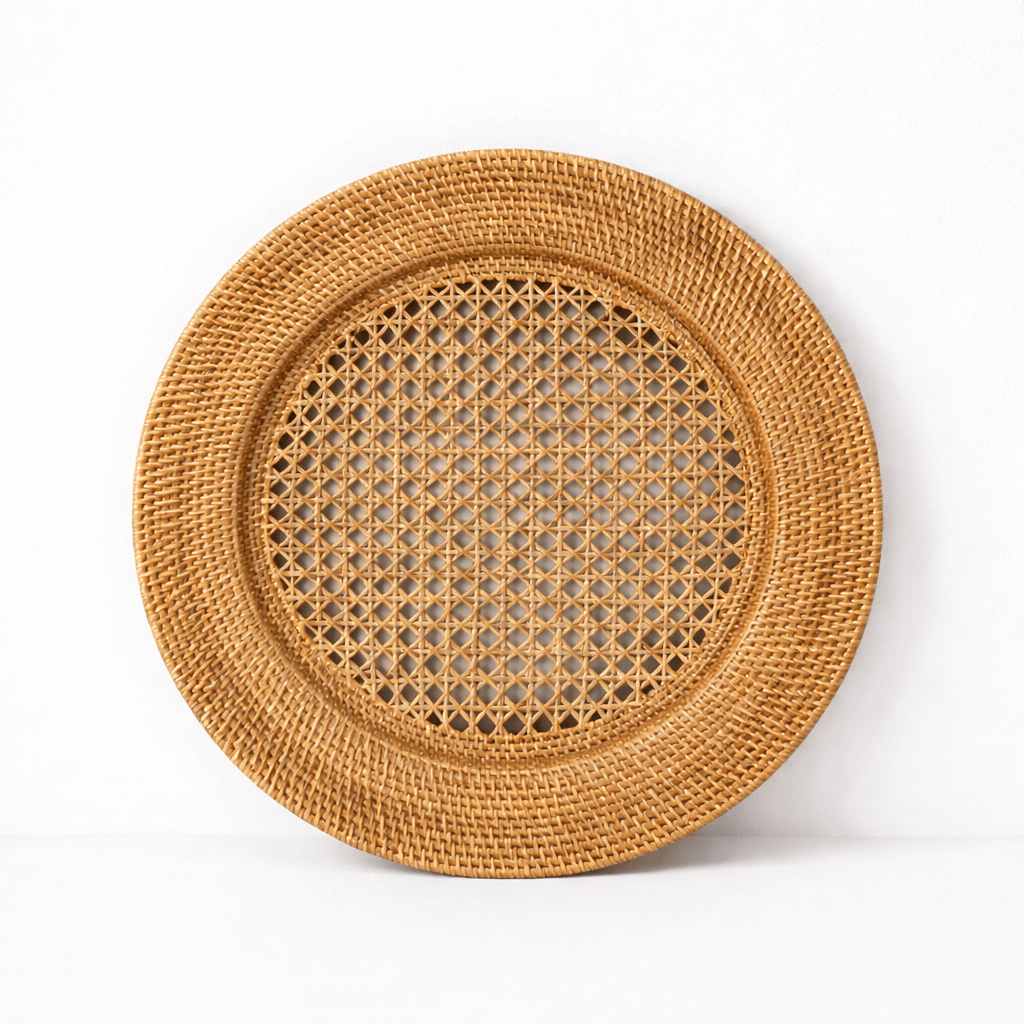 Bali Rattan Charger Plate - Che Cose Belle