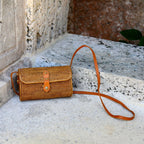 Bali Rattan Crossbody Bag - Small Mailer - Che Cose Belle