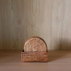 Bali Rattan Cup Coaster - Set of 5 - Che Cose Belle