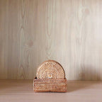 Bali Rattan Cup Coaster - Set of 5 - Che Cose Belle
