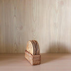 Bali Rattan Cup Coaster - Set of 5 - Che Cose Belle