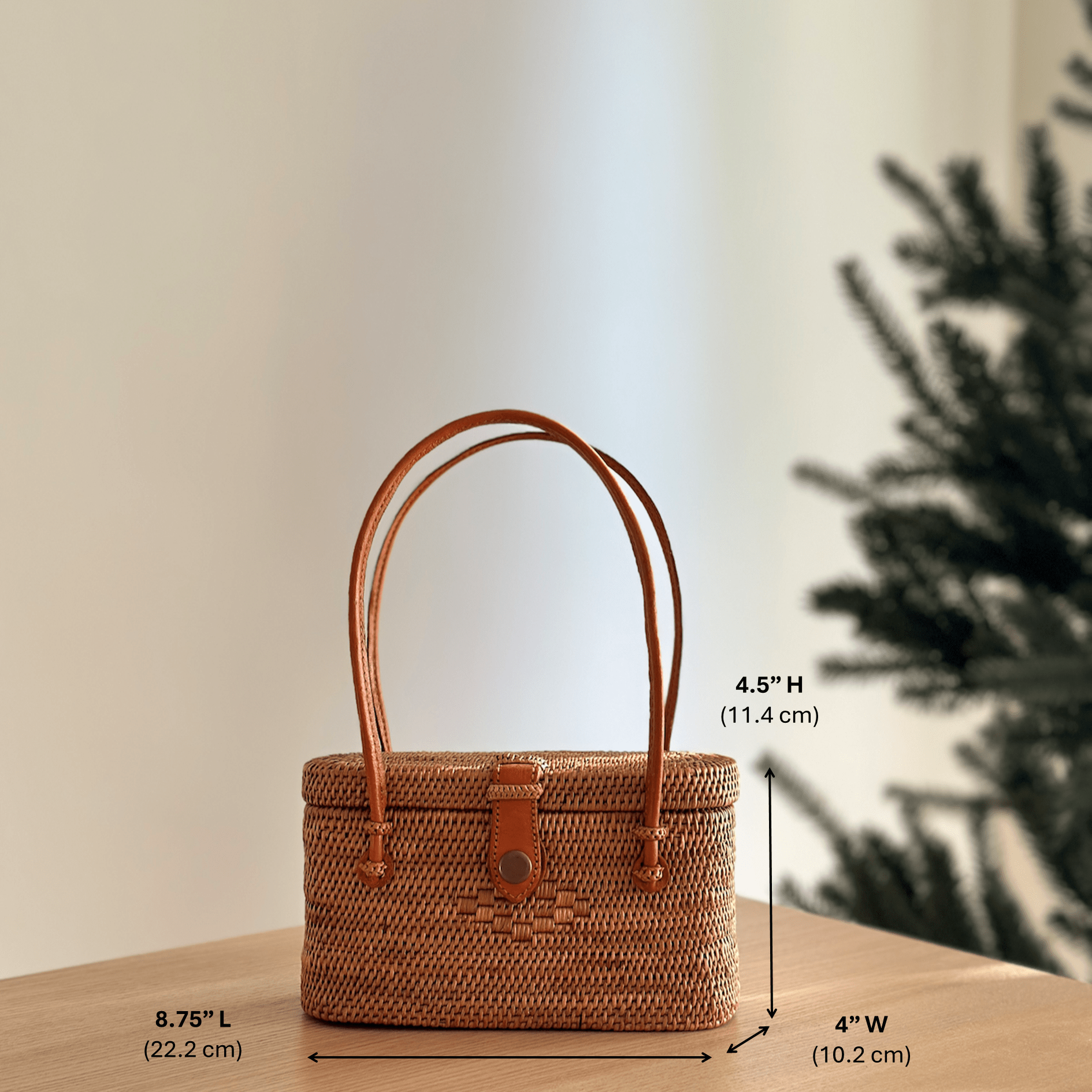 Bali Rattan Handbag - Catania - Che Cose Belle