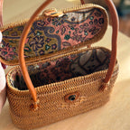 Bali Rattan Handbag - Catania - Che Cose Belle