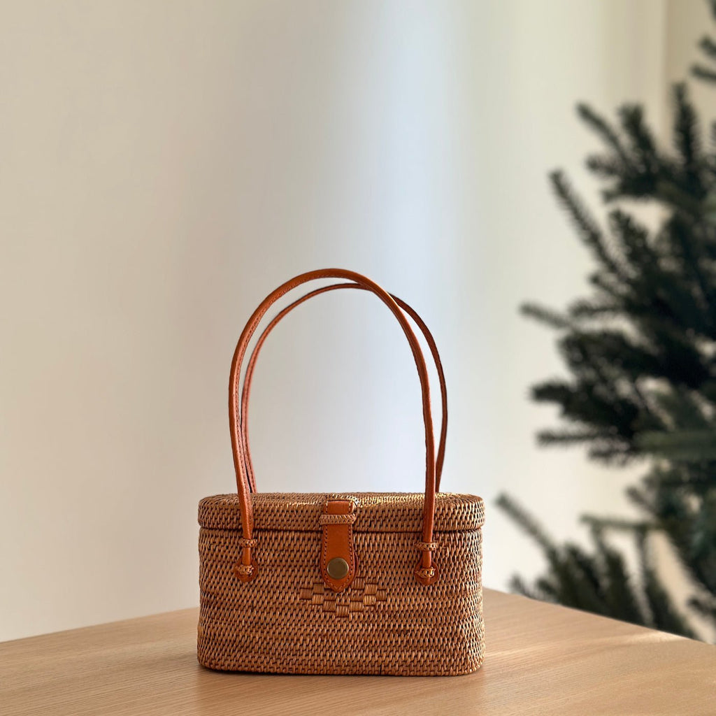 Bali Rattan Handbag - Catania - Che Cose Belle