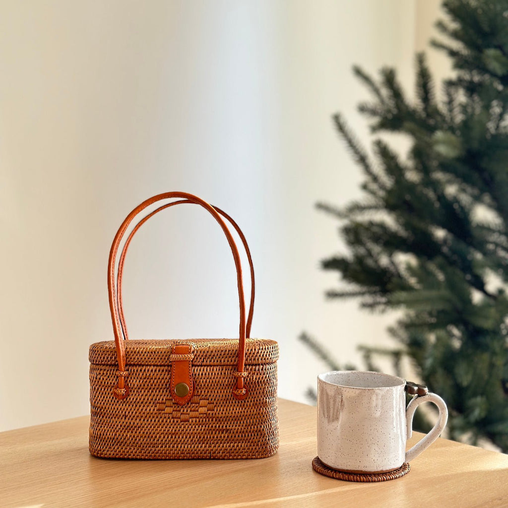 Bali Rattan Handbag - Catania - Che Cose Belle