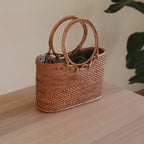 Bali Rattan Handbag - Kelsey - Che Cose Belle