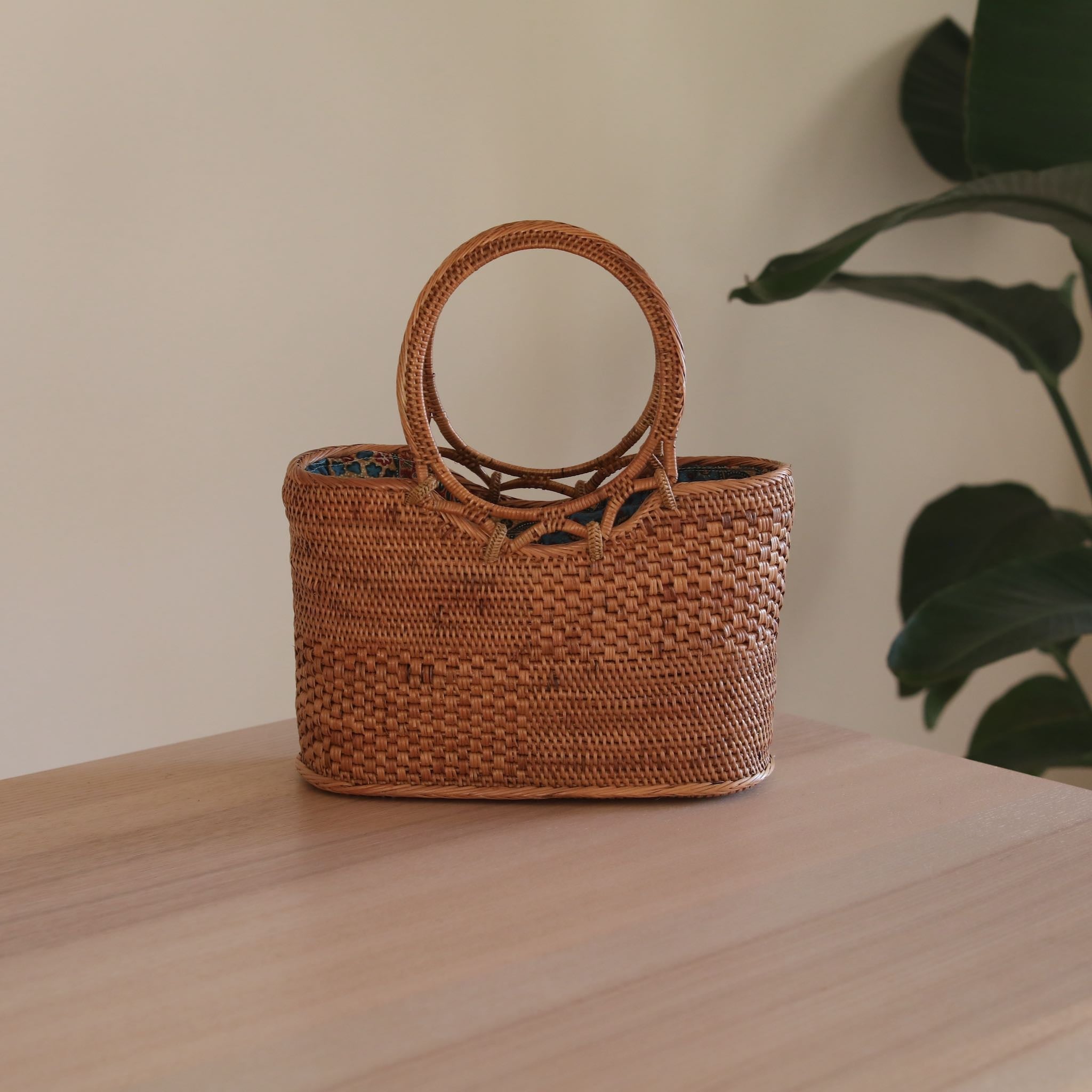 Bali Rattan Handbag - Kelsey - Che Cose Belle