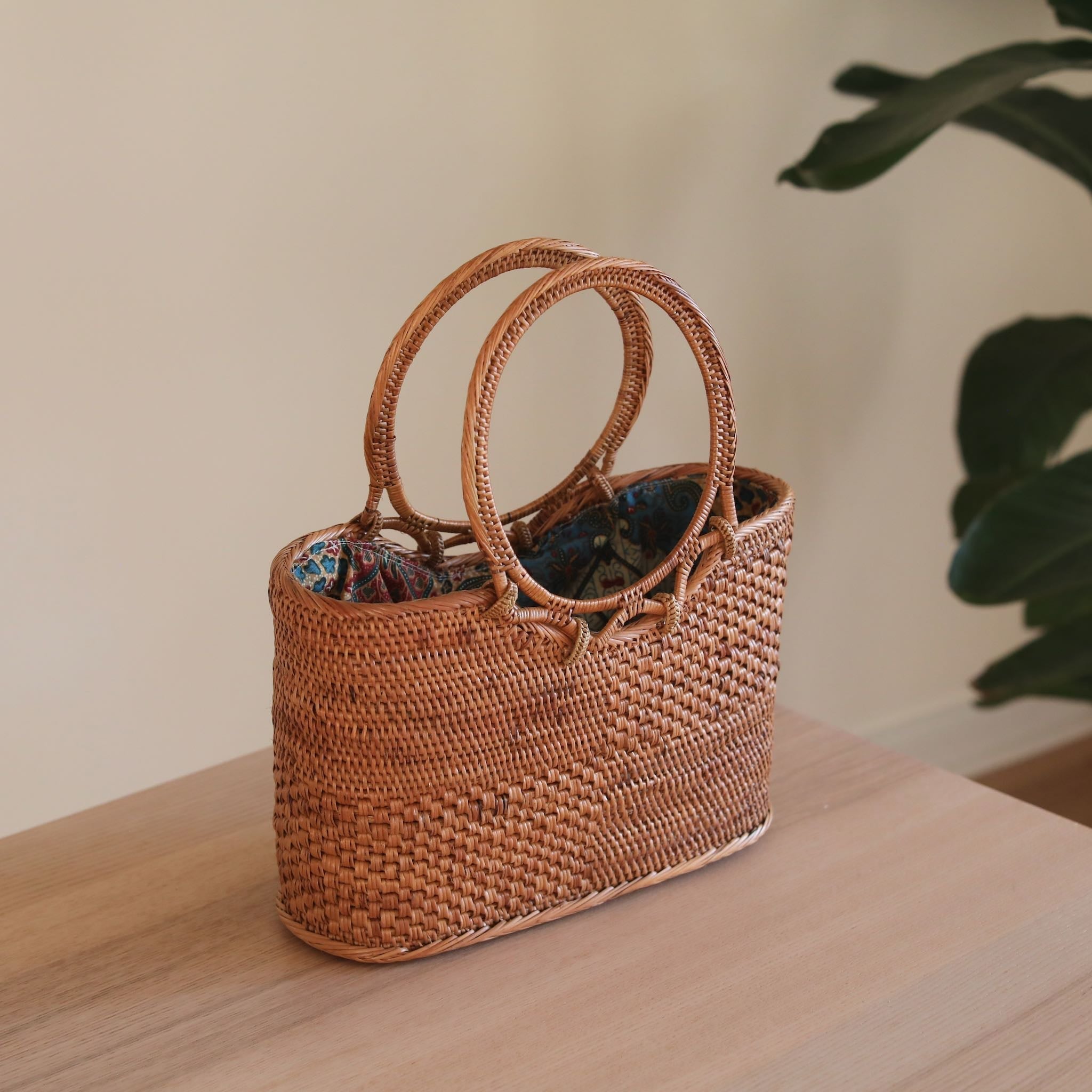 Bali Rattan Handbag - Kelsey - Che Cose Belle
