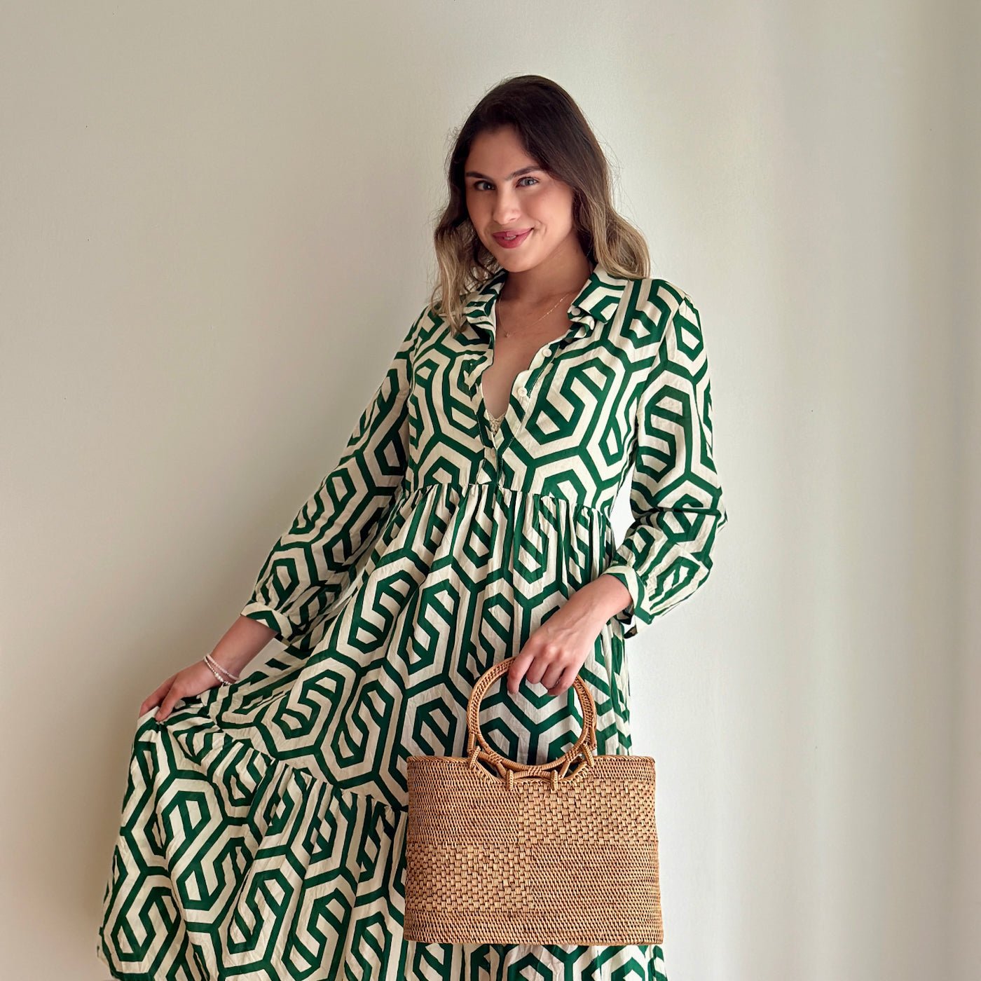 Bali Rattan Handbag - Kelsey - Che Cose Belle