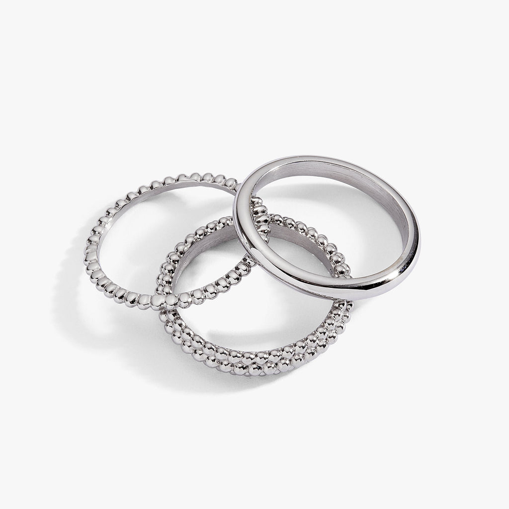 Ball Stacking Ring Set of 3 - Che Cose Belle