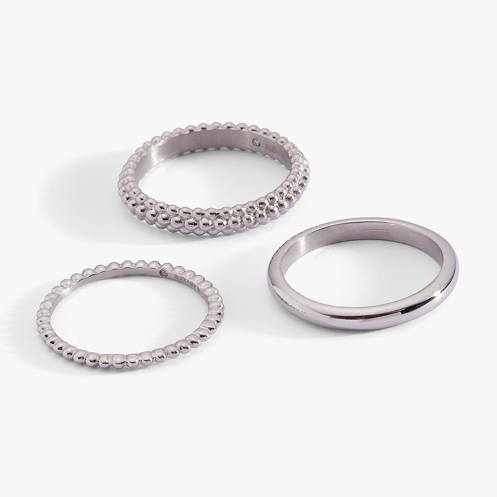Ball Stacking Ring Set of 3 - Che Cose Belle