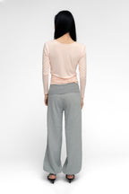 BALLERINA WRAP TOP IN POWDER PINK - Che Cose Belle