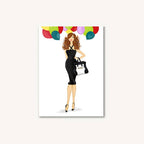 Balloon Bouquet Greeting Card - Che Cose Belle