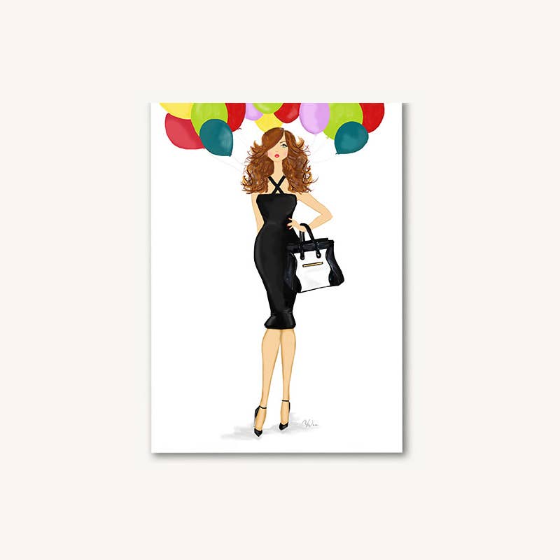 Balloon Bouquet Greeting Card - Che Cose Belle