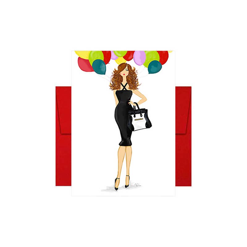 Balloon Bouquet Greeting Card - Che Cose Belle