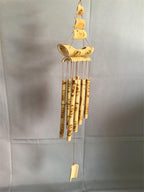 Bamboo Wind Chimes Pendant Balcony Outdoor Yard Garden Home Handmade Craft Wind Chimes With Rotating Hook Outdoor Decor Wind Chimes for Garden Patio Yard Home Antique Tubes Bell Handmade Wind Chime Wall Hanging Crafts Gift - Che Cose Belle