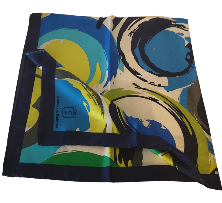 BAROCCO 100% ITALIAN SILK SCARF - Che Cose Belle