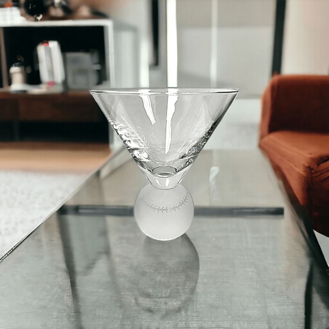 Baseball Martini Glasses - Che Cose Belle