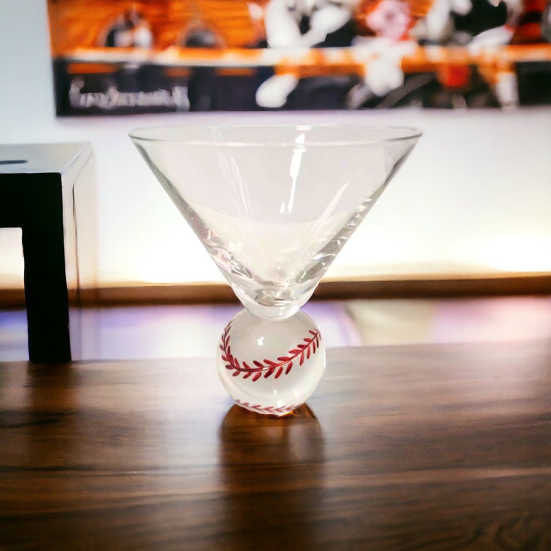 Baseball Martini Glasses - Che Cose Belle