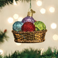 Basket Of Yarn Ornament - Che Cose Belle