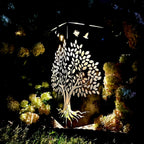Basswood Tree Steel Luminary Pillar - Che Cose Belle