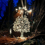 Basswood Tree Steel Luminary Pillar - Che Cose Belle