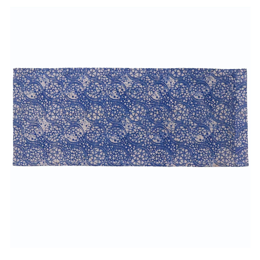 Batik Tea Towel Hand Dyed, Blue Stone, Hand Dyed, 100% Cotton - Che Cose Belle