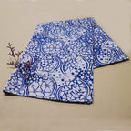 Batik Tea Towel Hand Dyed, Blue Stone, Hand Dyed, 100% Cotton - Che Cose Belle