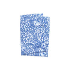 Batik Tea Towel Hand Dyed, Blue Stone, Hand Dyed, 100% Cotton - Che Cose Belle
