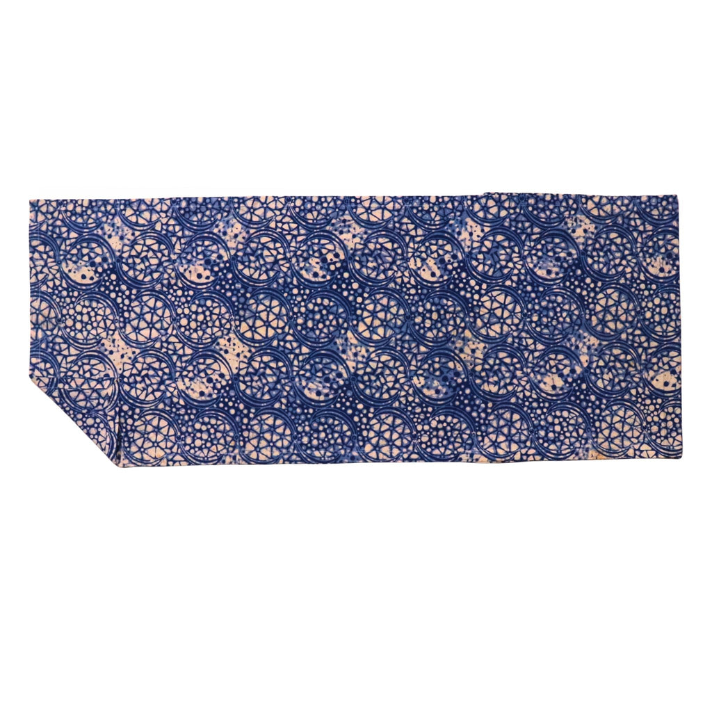 Batik Tea Towel Hand Dyed, Blue Stone, Hand Dyed, 100% Cotton - Che Cose Belle