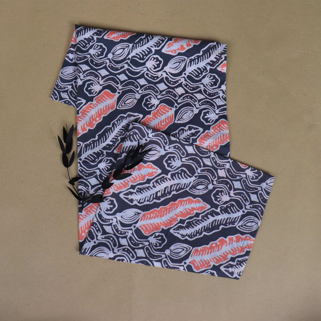 Batik Tea Towel Hand Dyed, Summer Night, Hand Dyed, 100% Cotton - Che Cose Belle