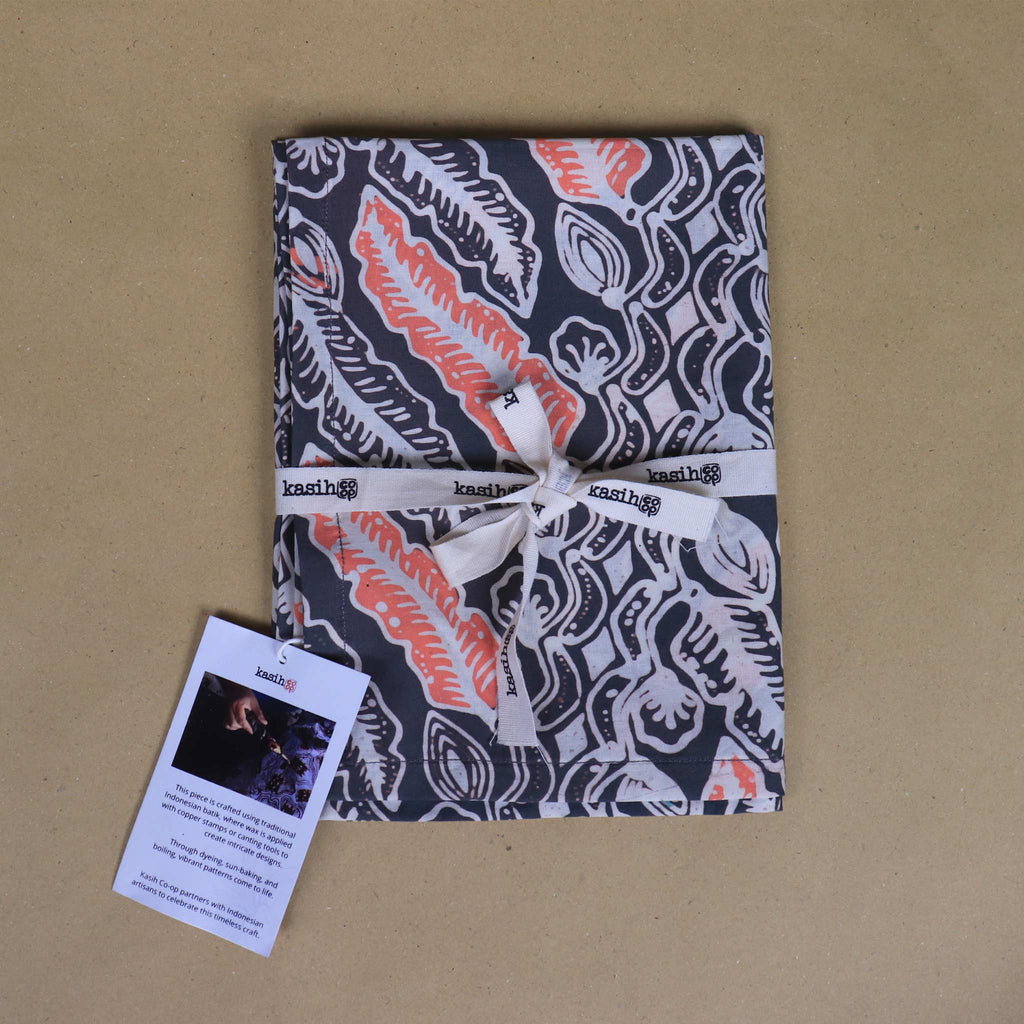 Batik Tea Towel Hand Dyed, Summer Night, Hand Dyed, 100% Cotton - Che Cose Belle