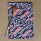 Batik Tea Towel Hand Dyed, Summer Night, Hand Dyed, 100% Cotton - Che Cose Belle